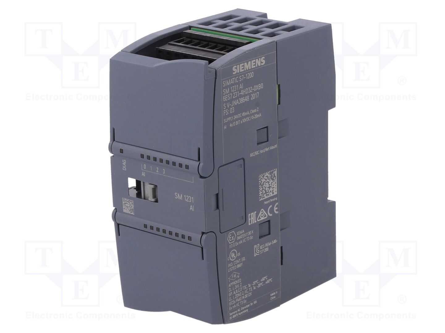 SIEMENS 6ES7231-4HD32-0XB0 PLC-laajennusmoduuli 4 tuloa