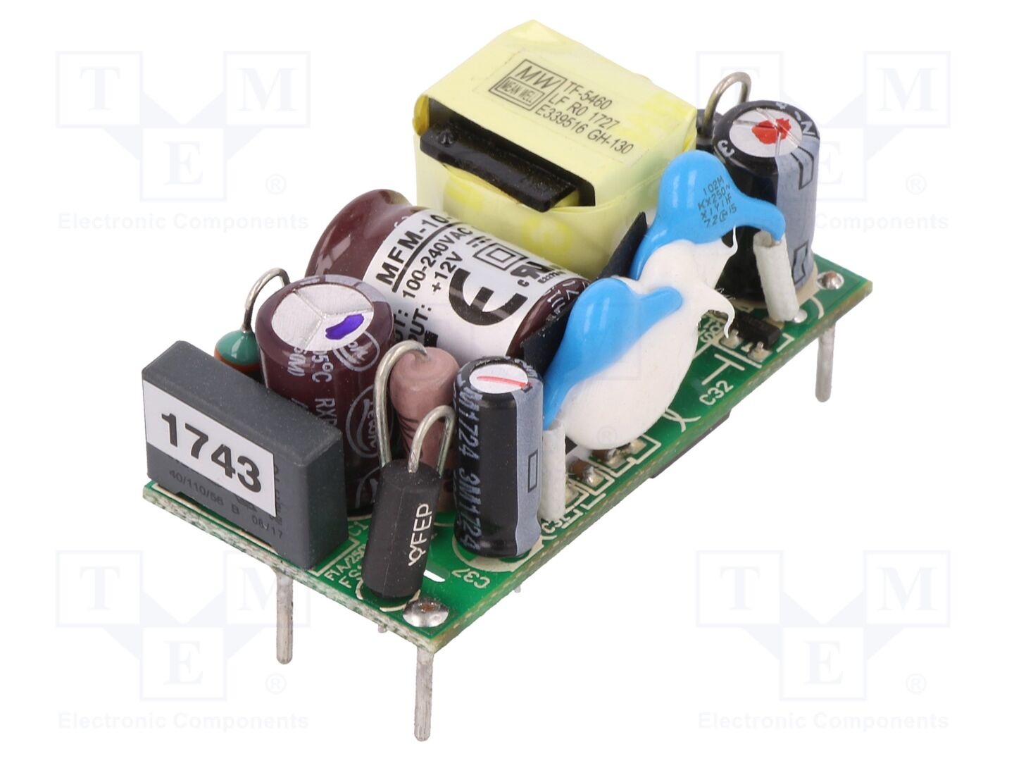 MEAN WELL MFM-10-12 AC/DC-muunnin 10W