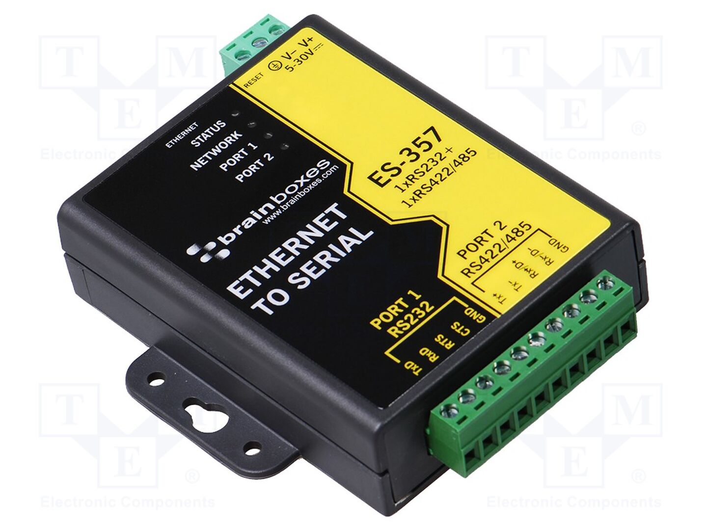 BRAINBOXES ES-357 Sarjalaitepalvelin 3 porttia