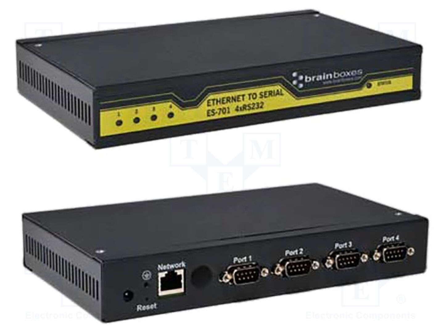 BRAINBOXES ES-701 Sarjaliityntäpalvelin 5 porttia