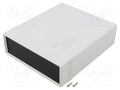 HAMMOND 1598CSGYPBK Kotelo paneelilla 155x180x52mm
