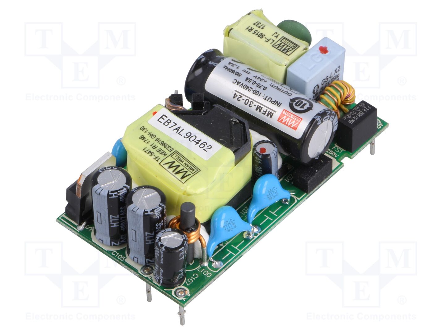 MEAN WELL MFM-30-24 AC/DC-muunnin 30W 24VDC