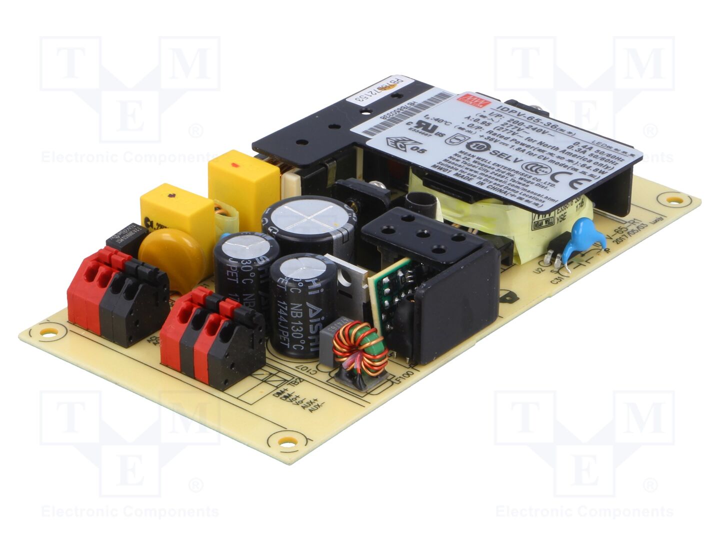 MEAN WELL IDPV-65-36 LED-verkkolaite 65W 36VDC 1.8A