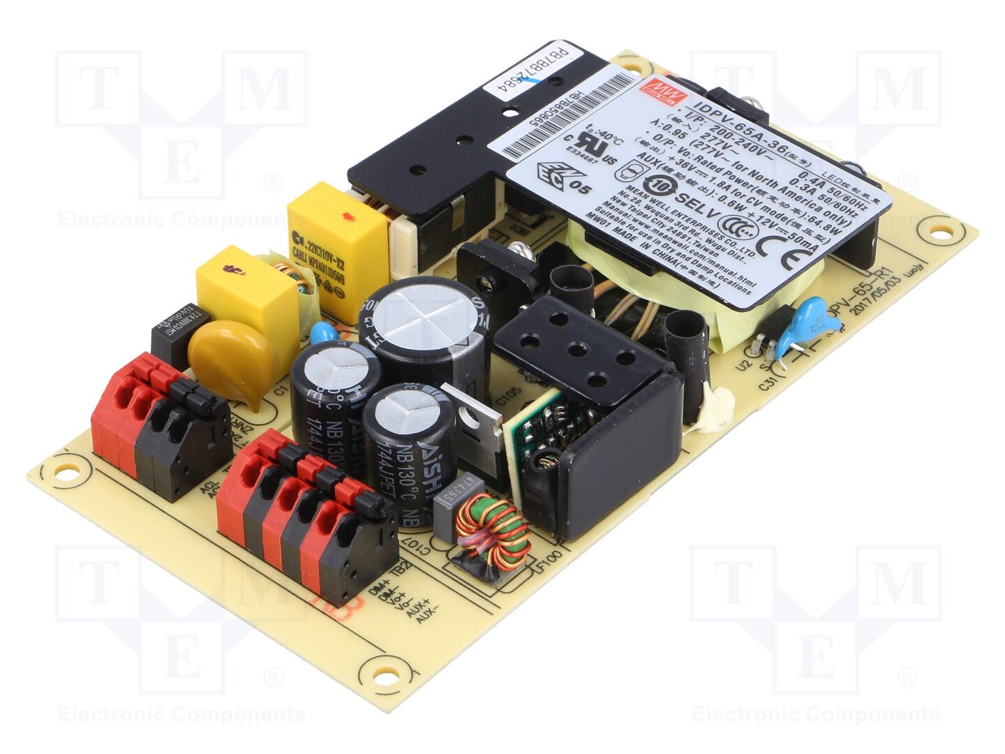 MEAN WELL IDPV-65A-36 LED-virtalähde 65W 36VDC 1.8A