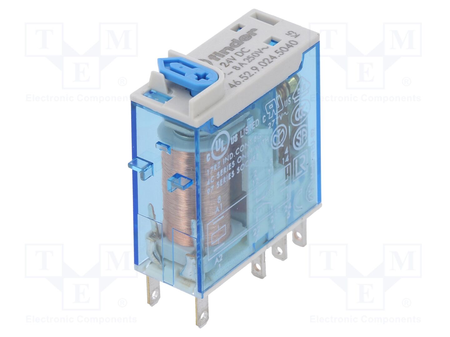 FINDER 46.52.9.024.5040 Sähkömagneettinen rele 24VDC