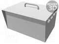 HAMMOND 518-0920 Kotelo paneelilla 298x245x197mm