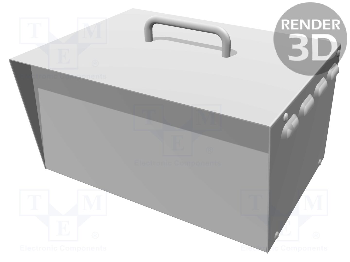 HAMMOND 518-0920 Kotelo paneelilla 298x245x197mm