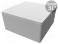 HAMMOND HM-1591XXUGY Yleiskotelo 123x123x60mm