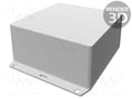 HAMMOND 1591XXUFLGY Yleiskotelo 123x123x60mm