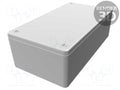 HAMMOND 1591XXCGY Yleiskotelo 66x121x40mm