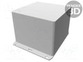 HAMMOND 1591VFLGY Yleiskotelo 120x120x94mm