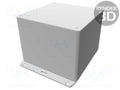 HAMMOND 1591VF2BK Yleiskotelo 120x120x95mm