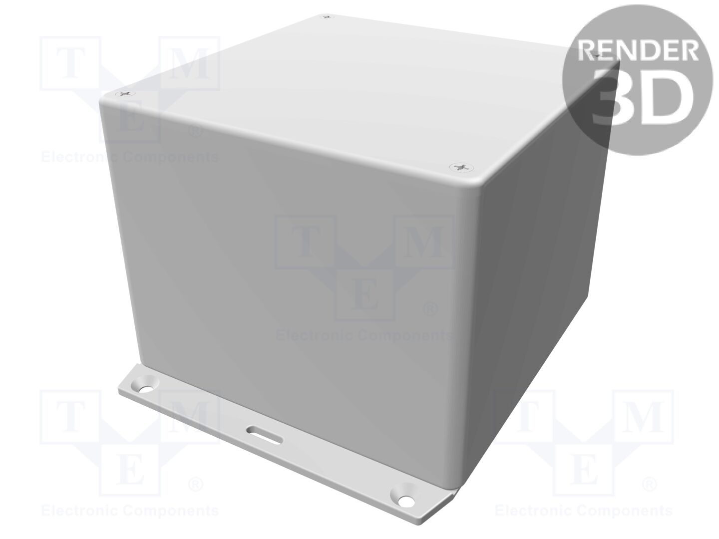 HAMMOND 1591VF2BK Yleiskotelo 120x120x95mm