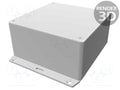 HAMMOND 1591UF2SBK Yleiskotelo 120x120x60mm