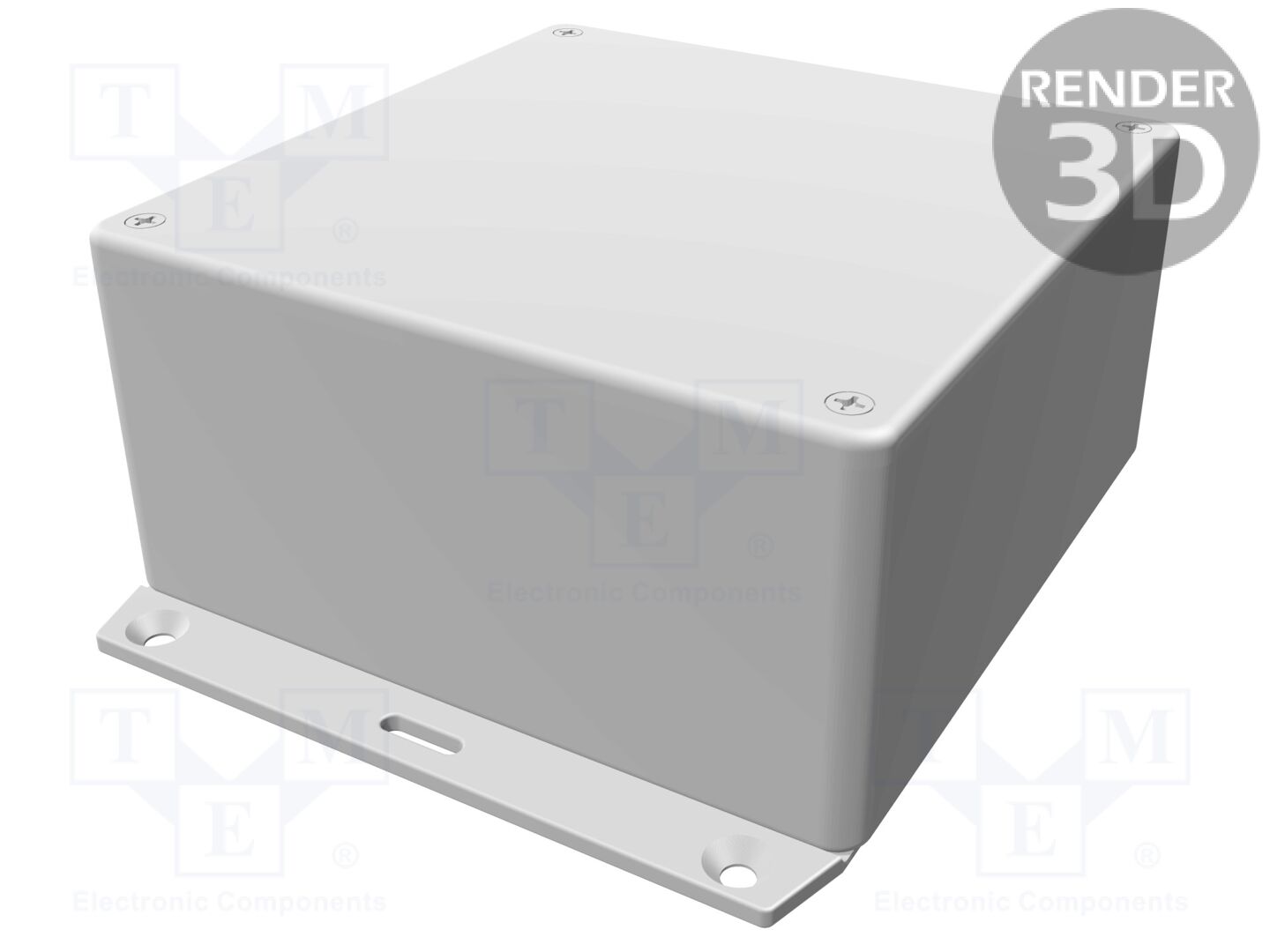 HAMMOND 1591UF2SBK Yleiskotelo 120x120x60mm