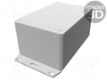 HAMMOND 1591TF2GY Yleiskotelo 80x120x60mm