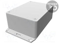 HAMMOND 1591SF2SGY Yleiskotelo 82x110x45mm