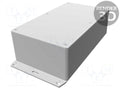 HAMMOND 1591EF2SBK Yleiskotelo 110x191x62mm