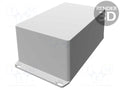 HAMMOND HM-1590WEFLBK Yleiskotelo 120x188x82mm
