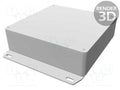 HAMMOND 1590QFBK Yleiskotelo 120x120x32mm