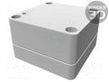 HAMMOND 1555B2GY Yleiskotelo 65x65x40mm