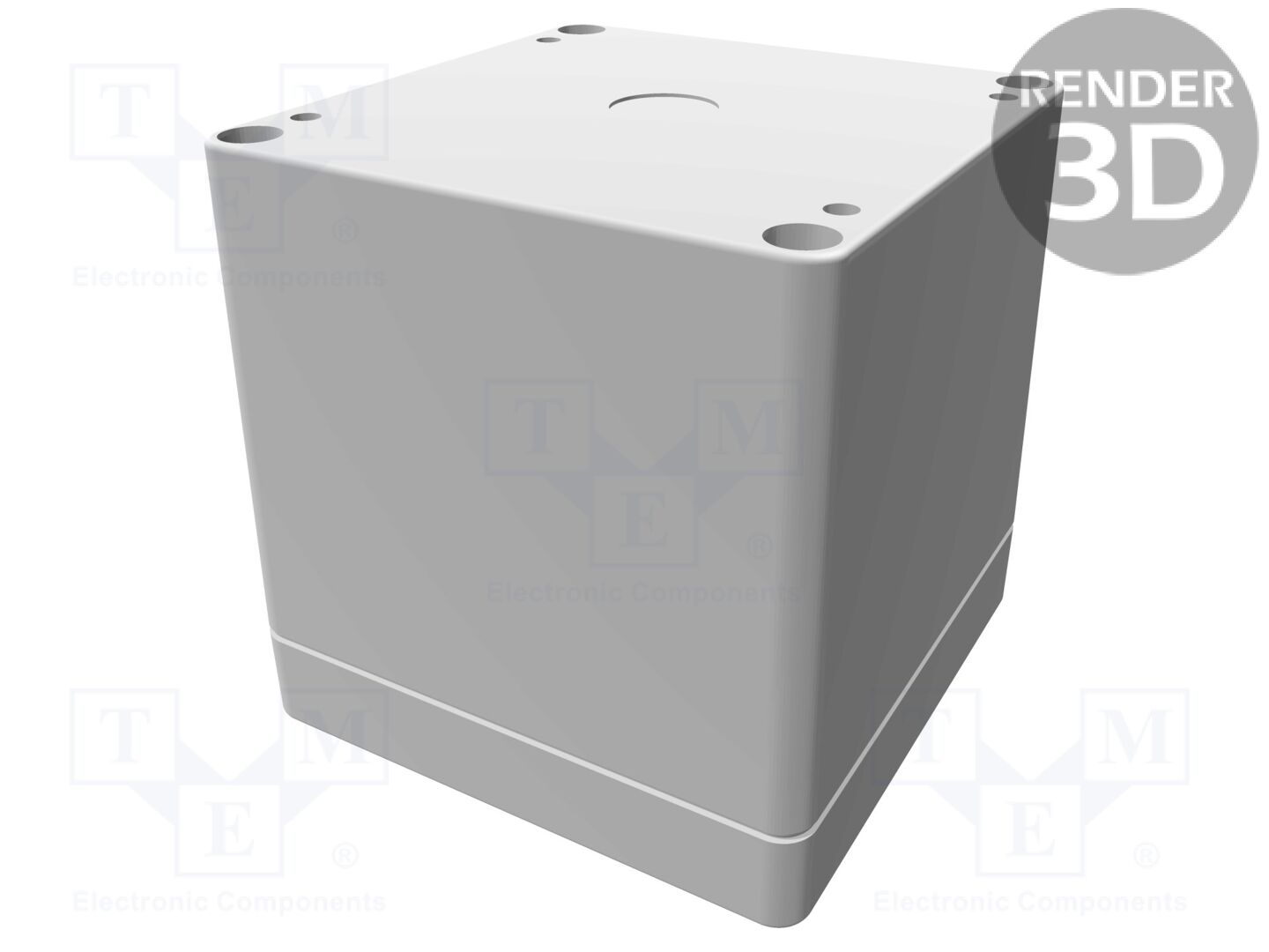 HAMMOND HM-1554EE2GY Yleiskotelo 90x90x90mm