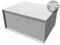 HAMMOND 1458VG5 Kotelo paneelilla 254x203x127mm