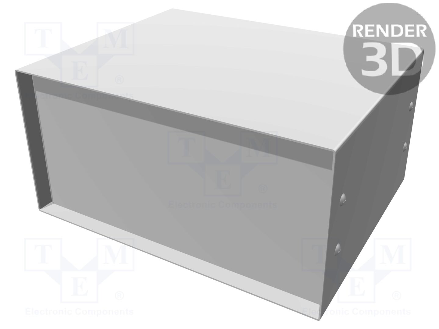 HAMMOND 1458VG5 Kotelo paneelilla 254x203x127mm
