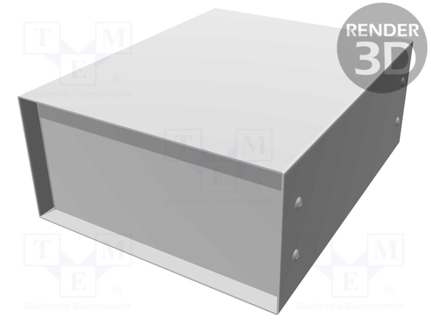 HAMMOND 1458VE4B Kotelo asennuslevyllä 203mm