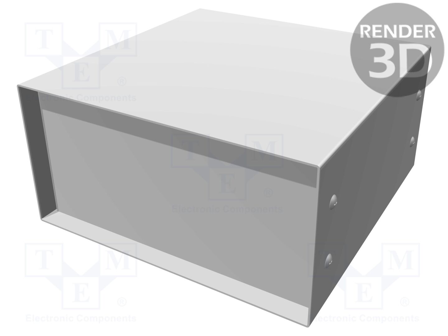 HAMMOND 1458D4 Kotelo paneelilla 203x203x102mm