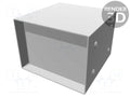 HAMMOND 1458A3 Kotelo paneelilla 102x102x76mm
