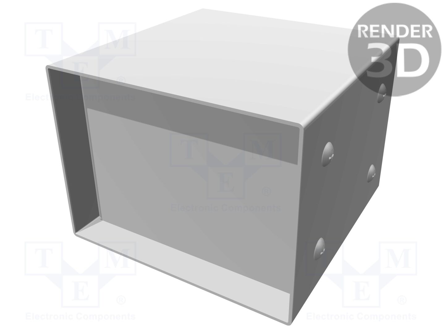 HAMMOND 1458A3 Kotelo paneelilla 102x102x76mm