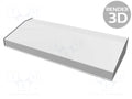 HAMMOND 1456WH3BKBU Pöytäkotelo 508x211x76mm