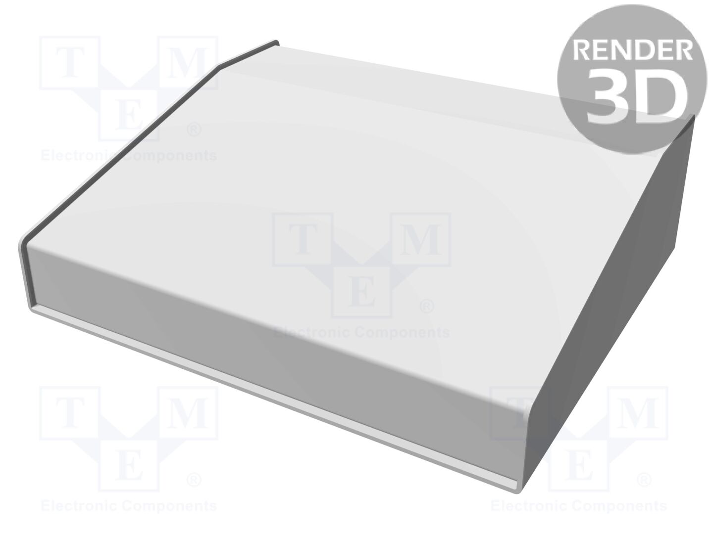 HAMMOND 1456KH3BKBU Pöytäkotelo 254mm x 211mm x 76mm