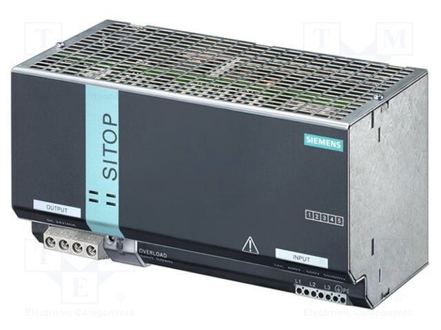 SIEMENS 6EP1437-3BA00 DIN-kiskoon asennettava kytkentävirtalähde 960W 24VDC 40A