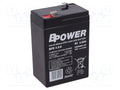 BPOWER ACCU-BPE4.5-6/BP Happokenno AGM huoltovapaa