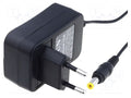LVSUN AC/DC-LV12/0.5 Kytketty verkkolaite 12V 0.5A pistotulppa
