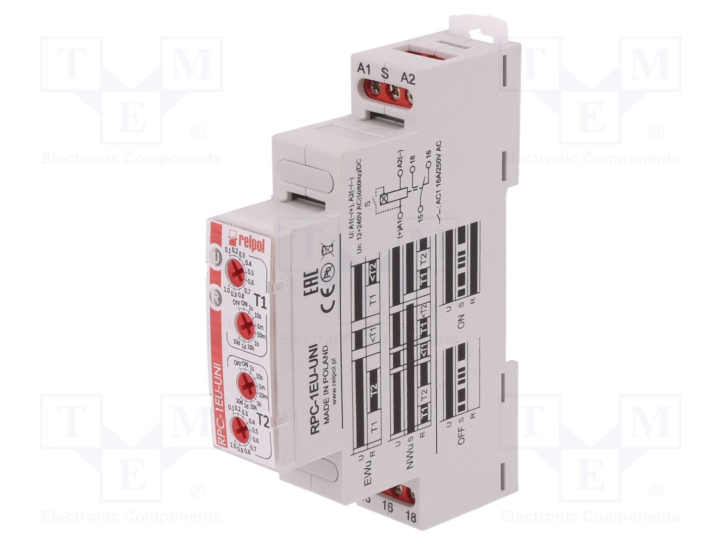 RELPOL RPC-1EU-UNI Ajastin 1s÷10days