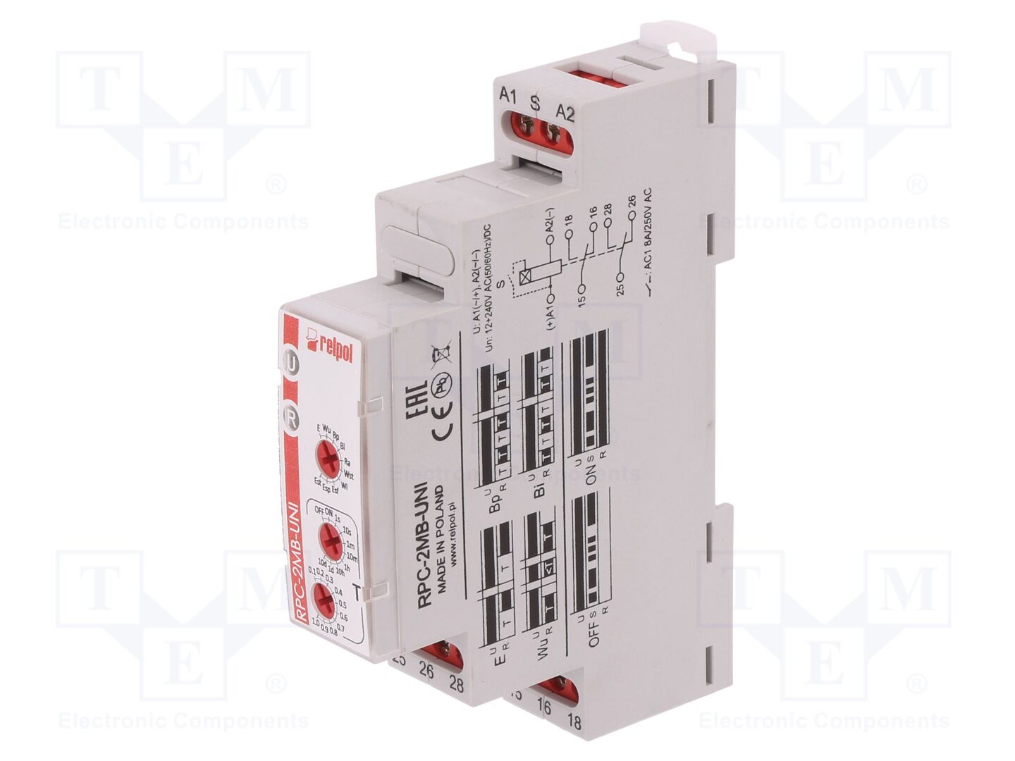 RELPOL RPC-2MB-UNI Ajastin 1s÷10days