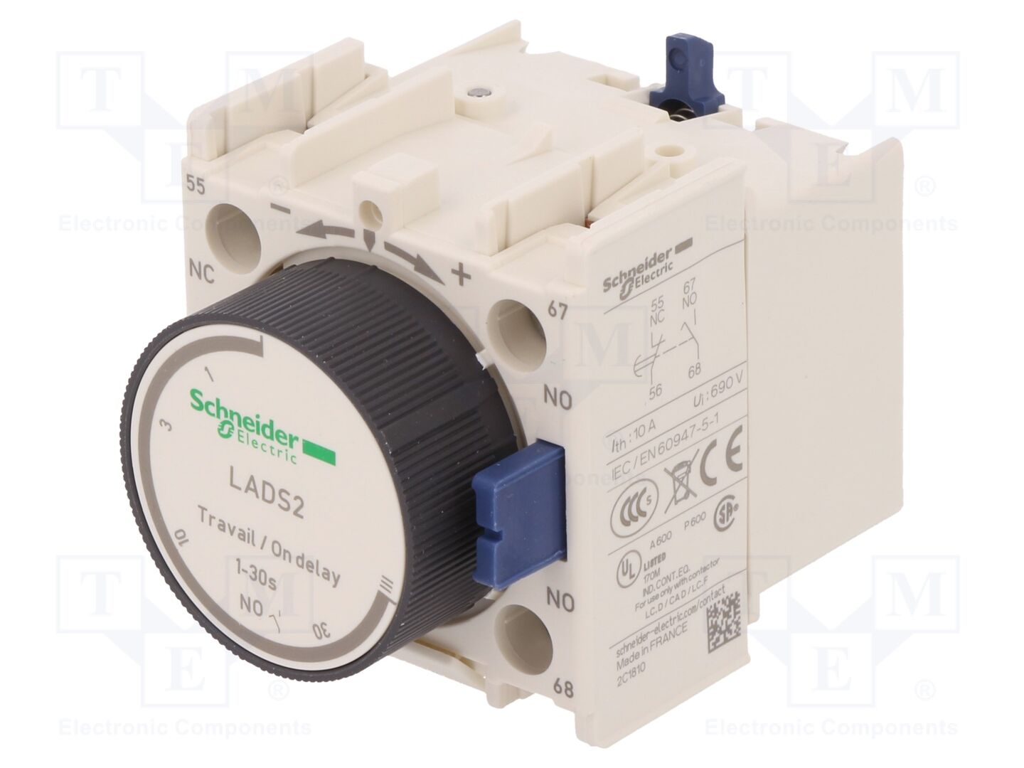 SCHNEIDER ELECTRIC LADS2 Viivekosketin NC + NO