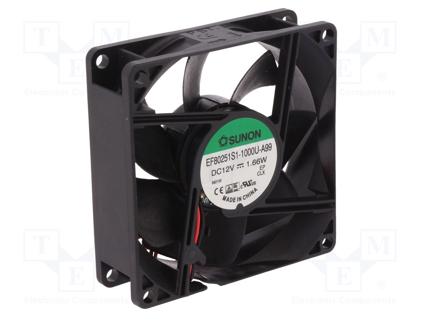 SUNON EF80251S1-A99-A Tasavirtapuhallin 12VDC