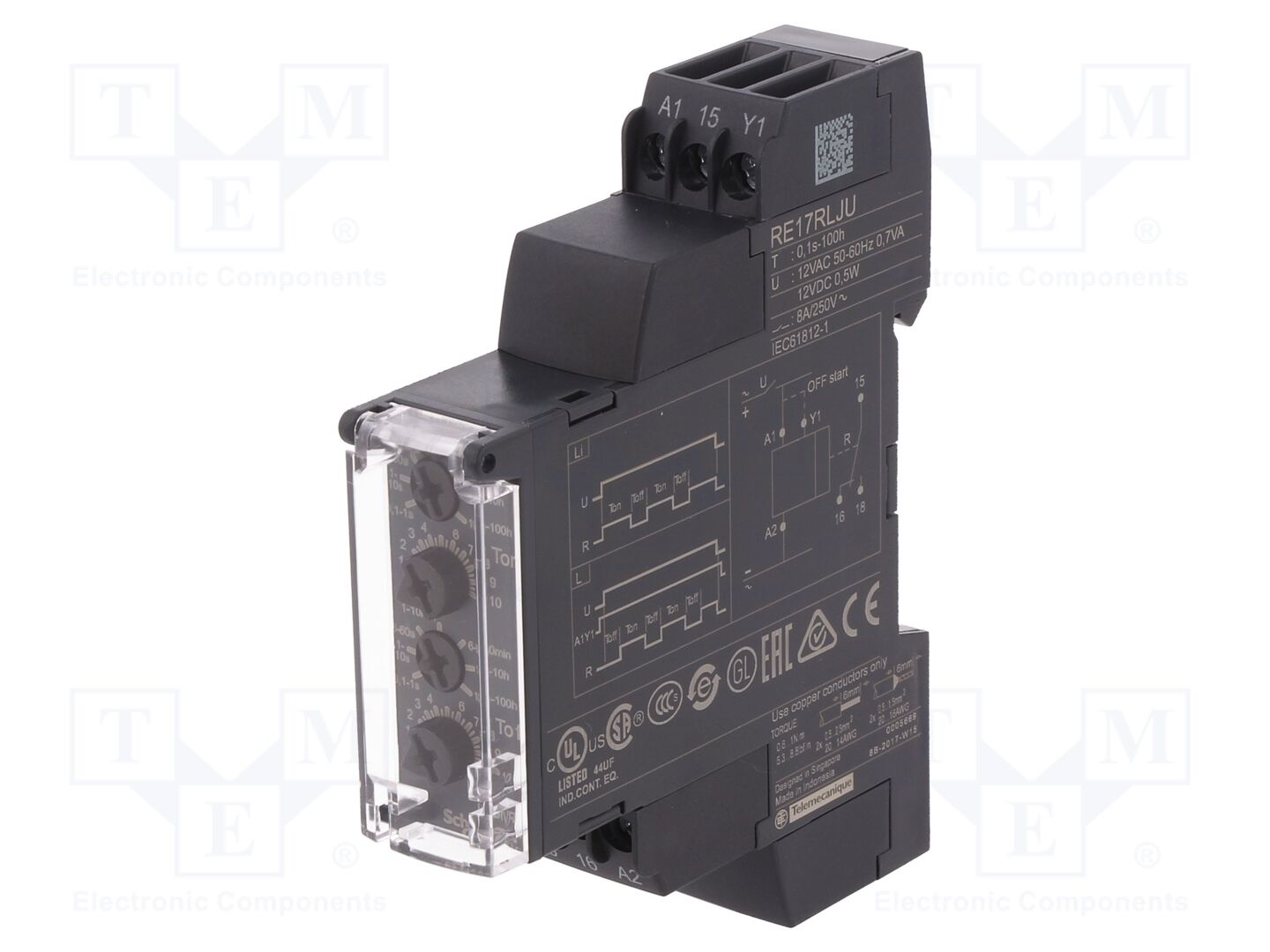 SCHNEIDER ELECTRIC RE17RLJU Ajastin 0,1s-100h