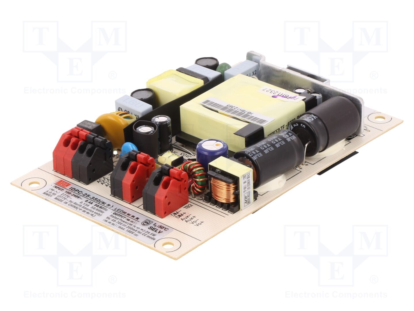 MEAN WELL IDPC-25-350 LED-virtalähde 25W 49-70VDC 350mA