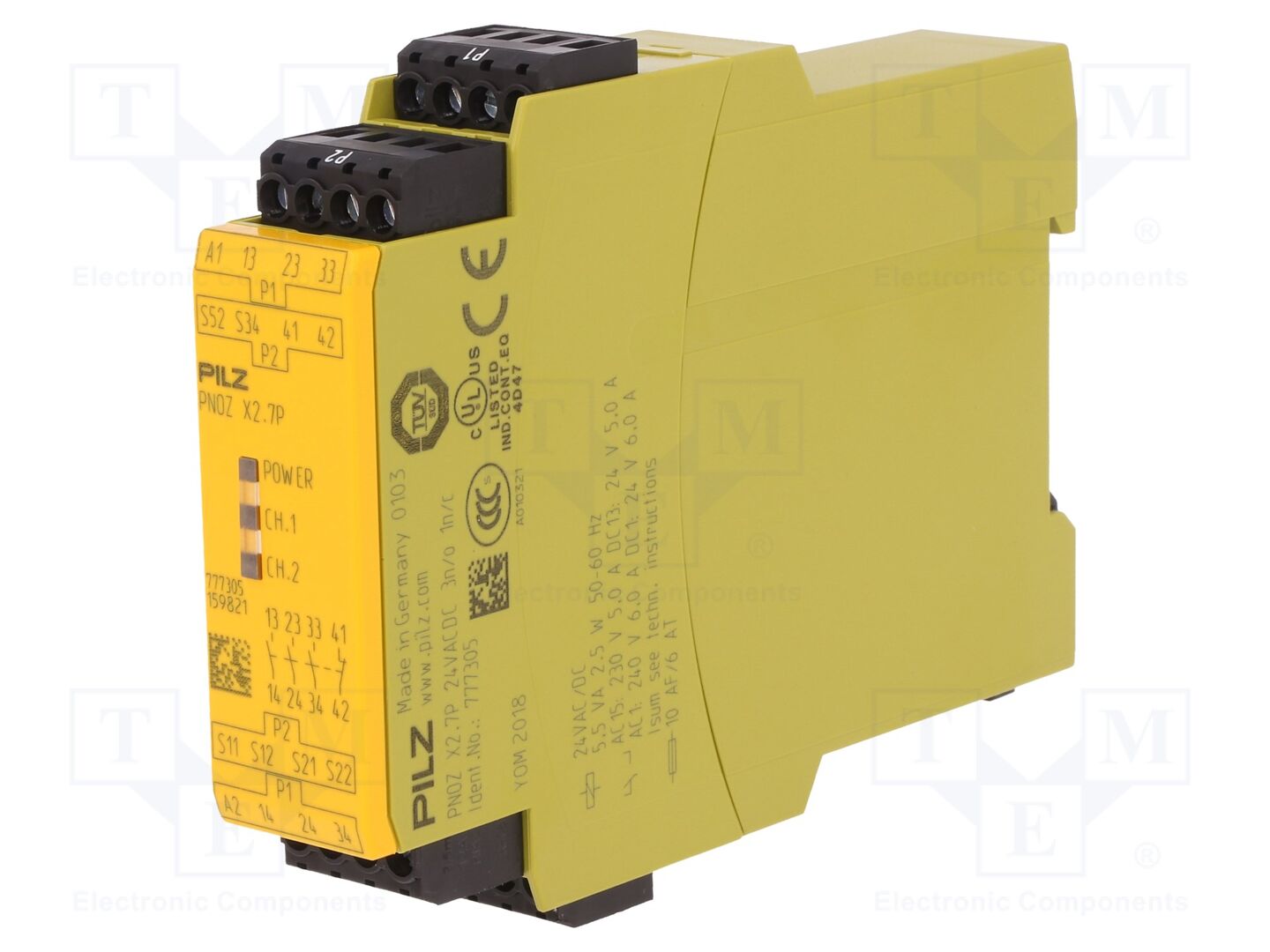 PILZ 777305 Turvarele 24VAC/VDC