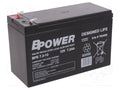BPOWER ACCU-BPE7.2-12/BP Lyijyakku 12V 7.2Ah AGM