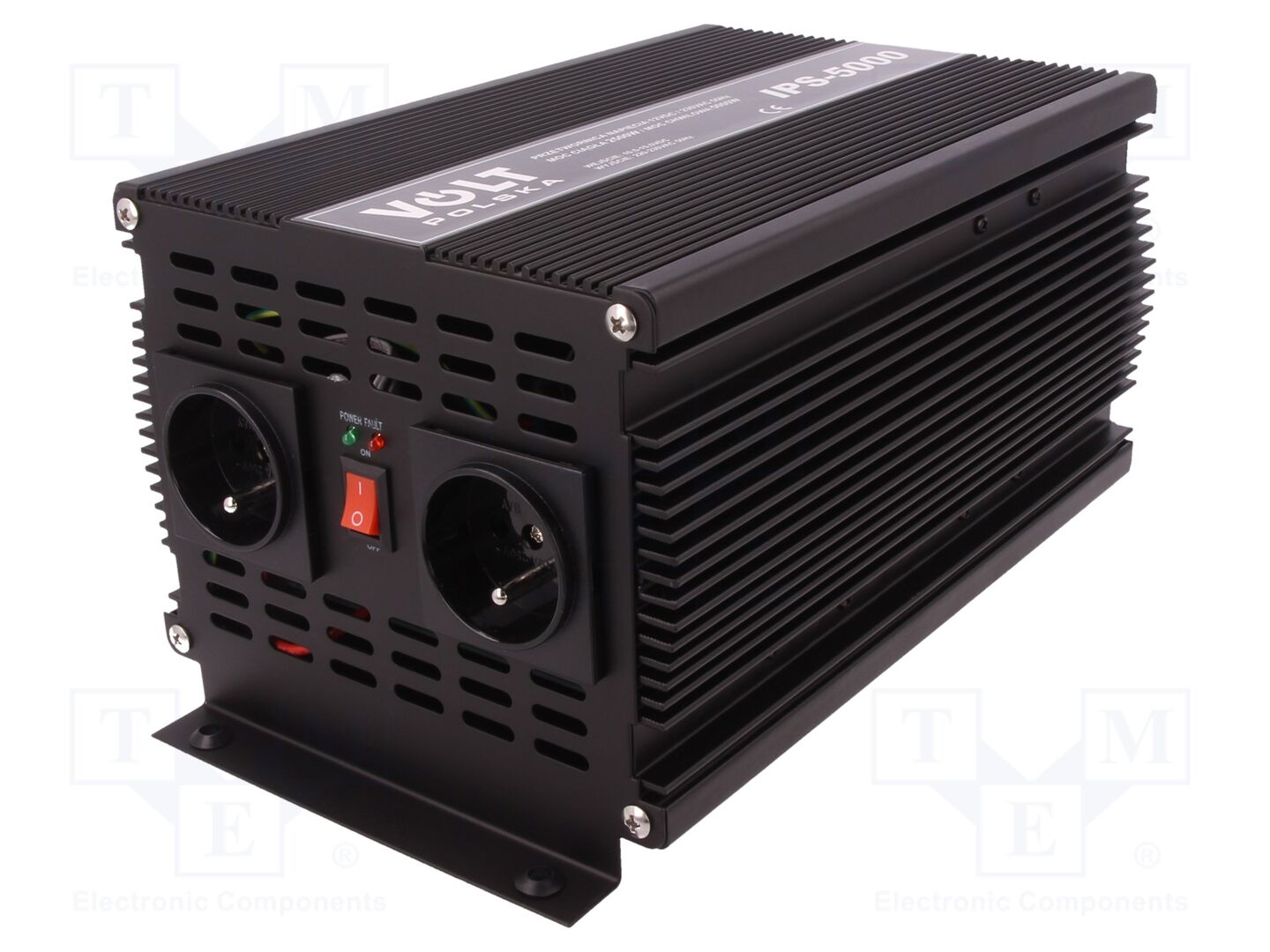 VOLT POLSKA IPS5000/12V DC/AC muunnin 2500W 230VAC