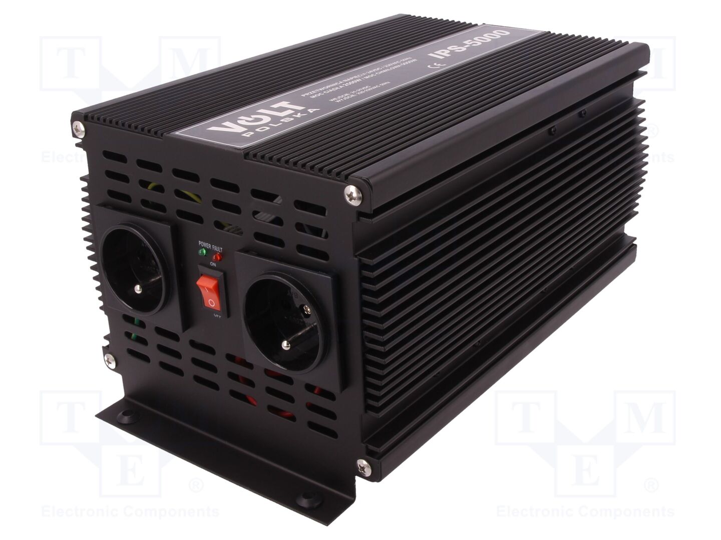 VOLT POLSKA IPS5000/24V DC/AC muunnin 2500W 230VAC