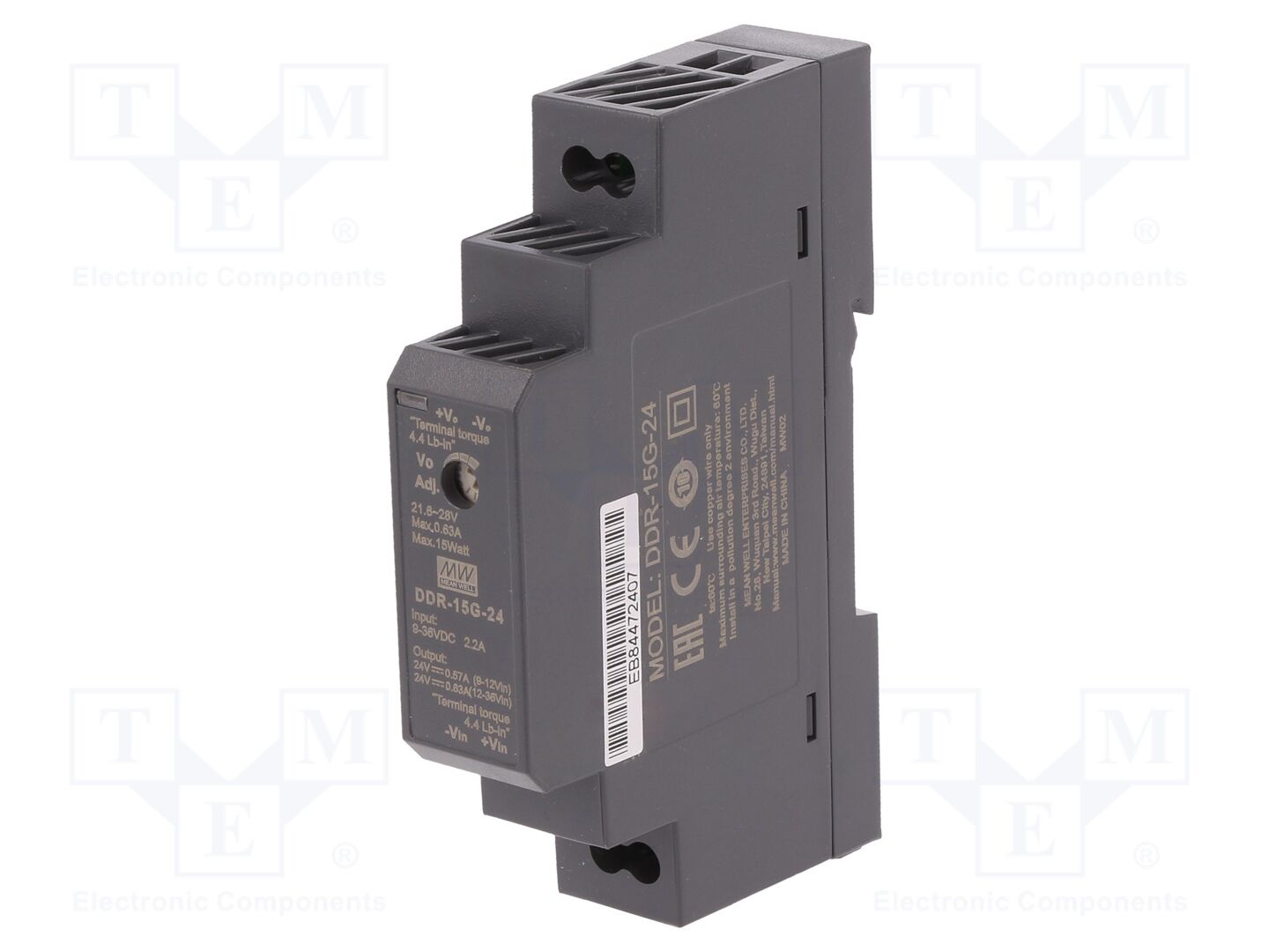 MEAN WELL DDR-15G-24 DC/DC-muunnin 15W