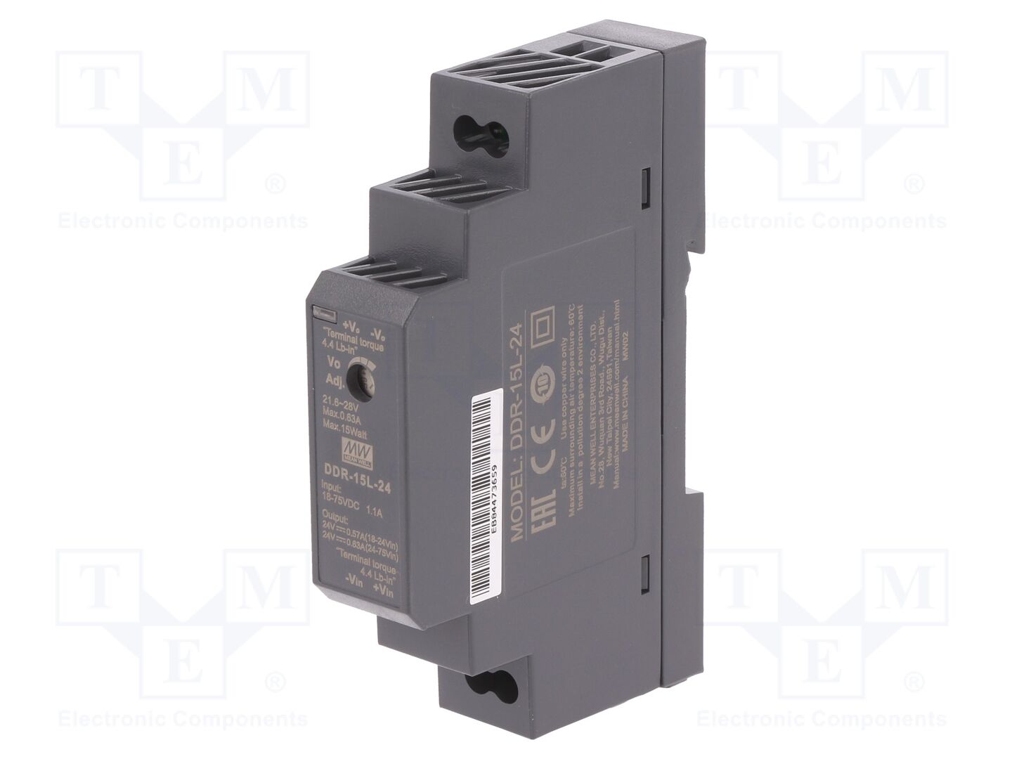 MEAN WELL DDR-15L-24 DC/DC Muunnin 15W