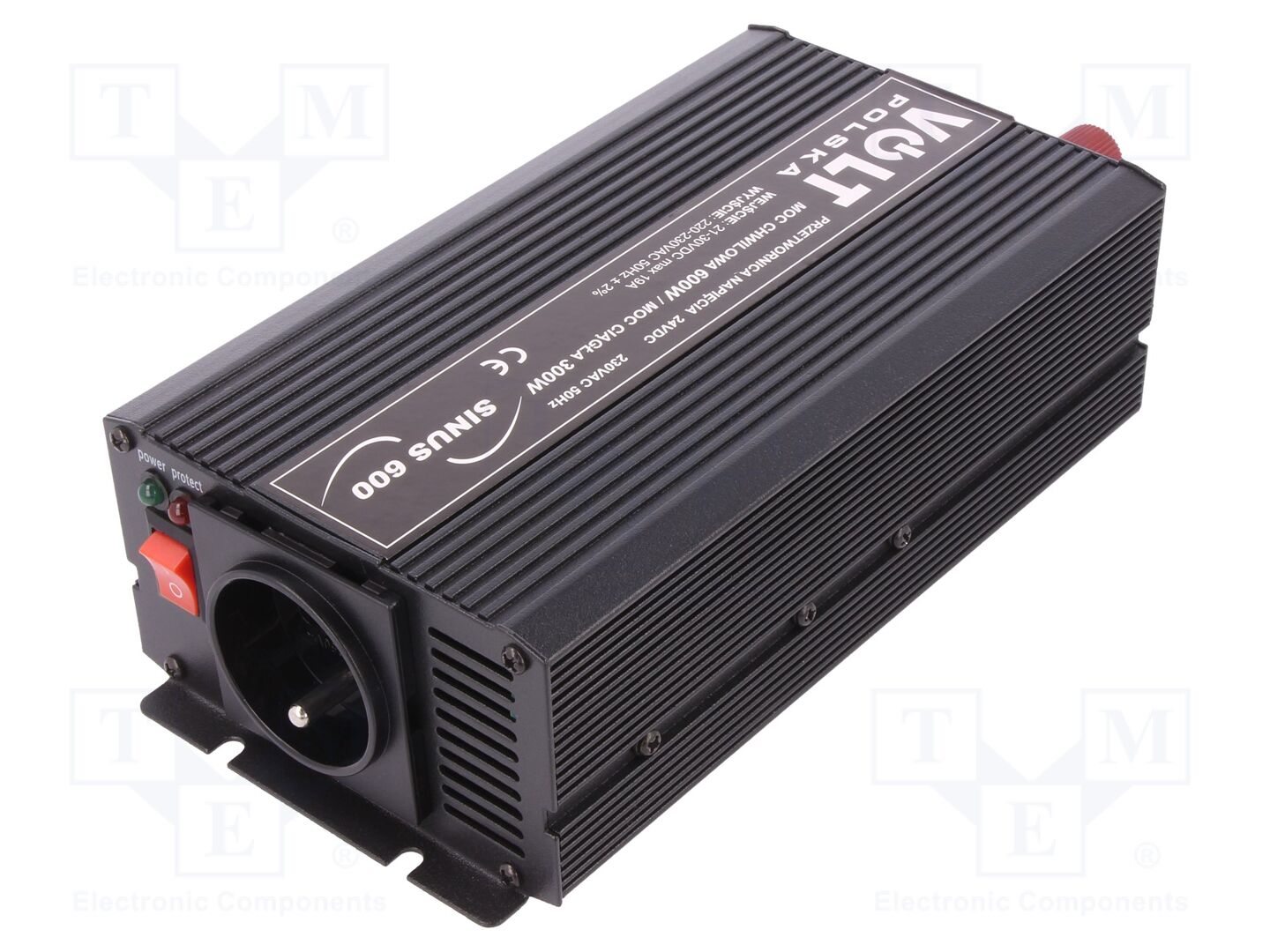 VOLT POLSKA SINUS600/24V DC/AC muuntaja 300W 230VAC